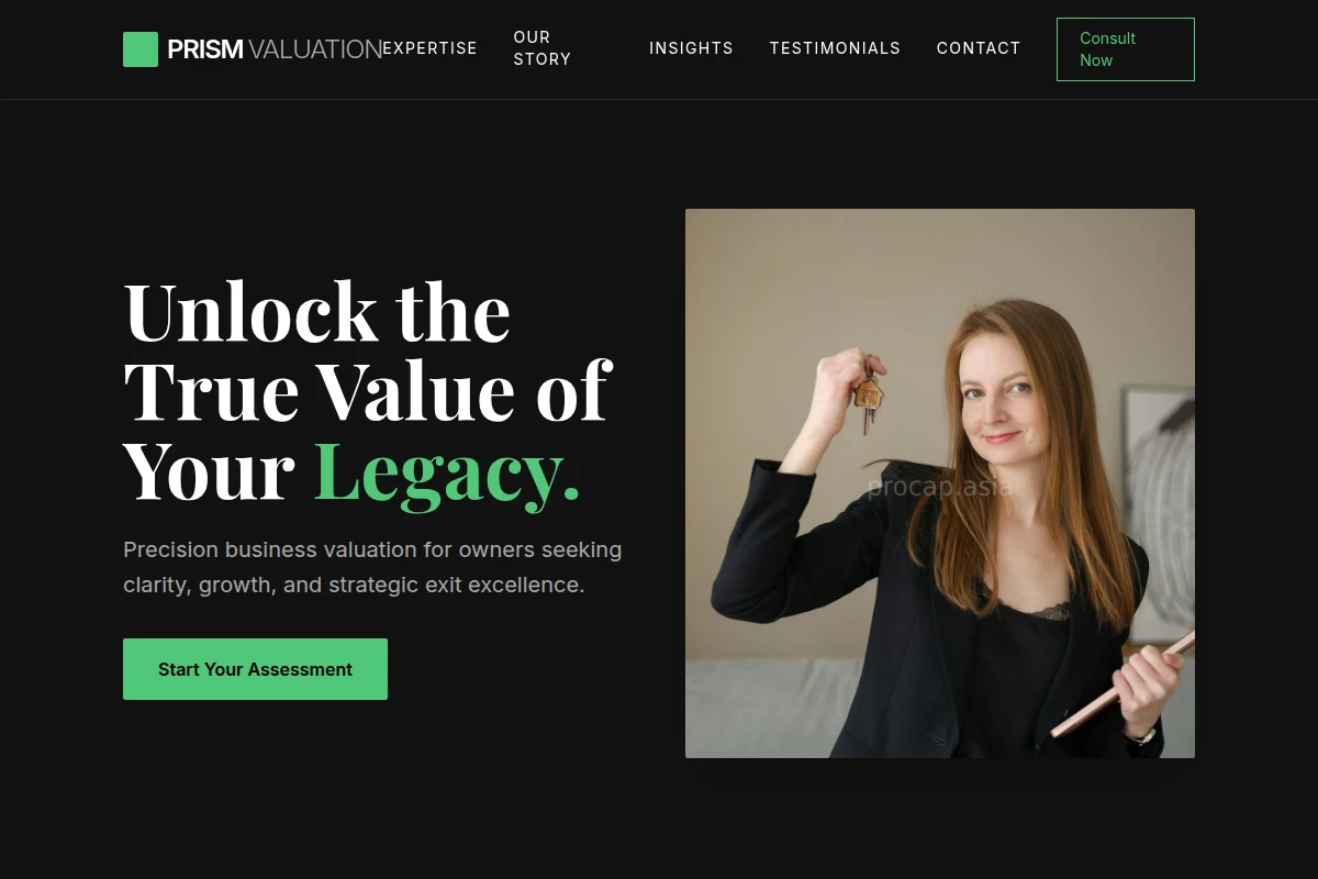 Prism Business Valuation