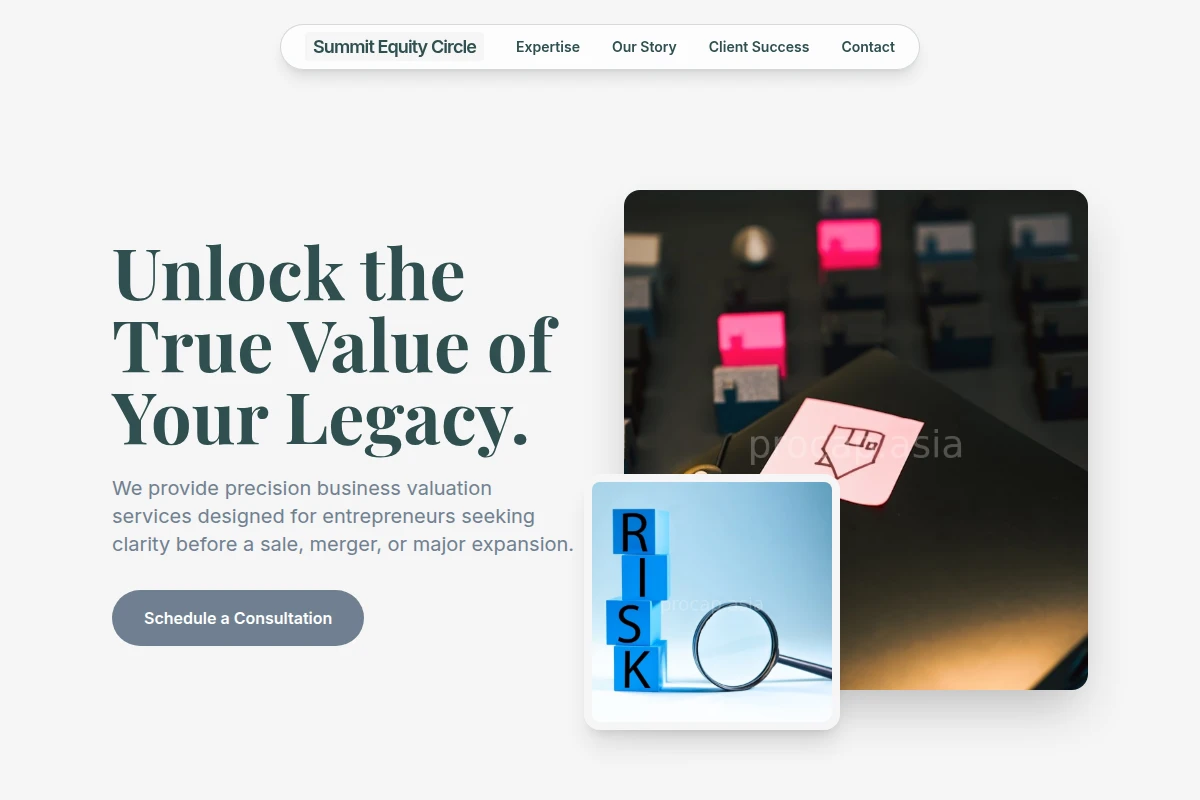 Vector Business Valuation