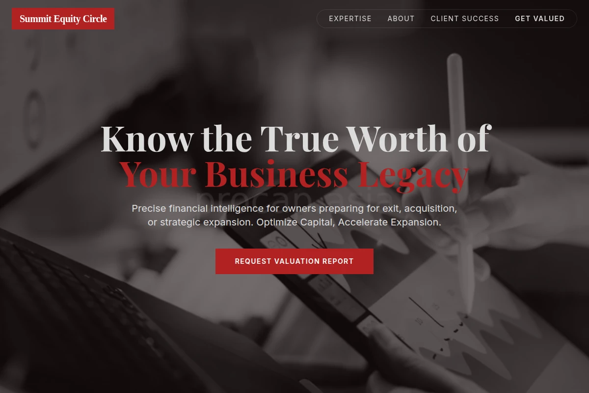 Pillar Business Valuation