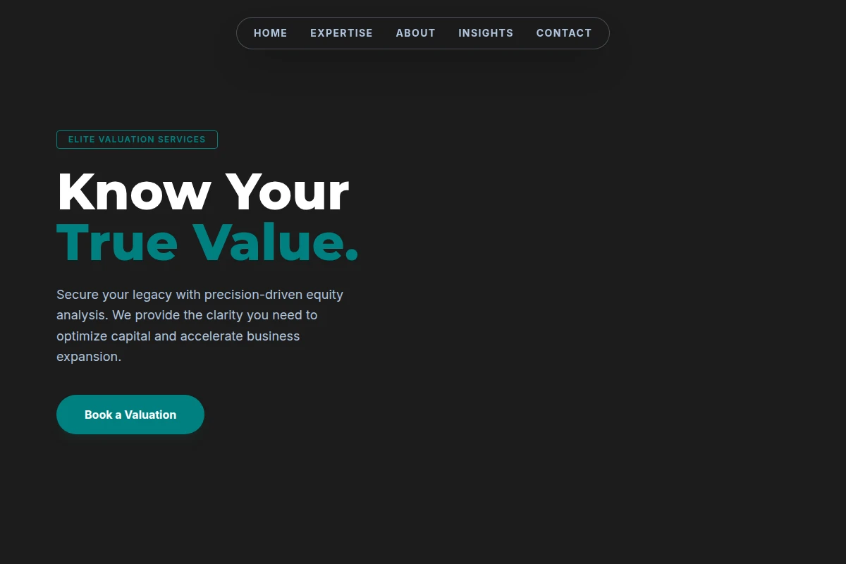 Equity Business Valuation