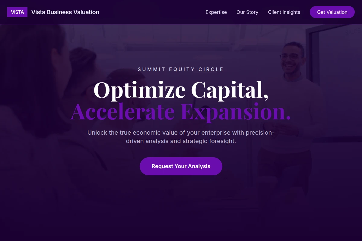 Vista Business Valuation