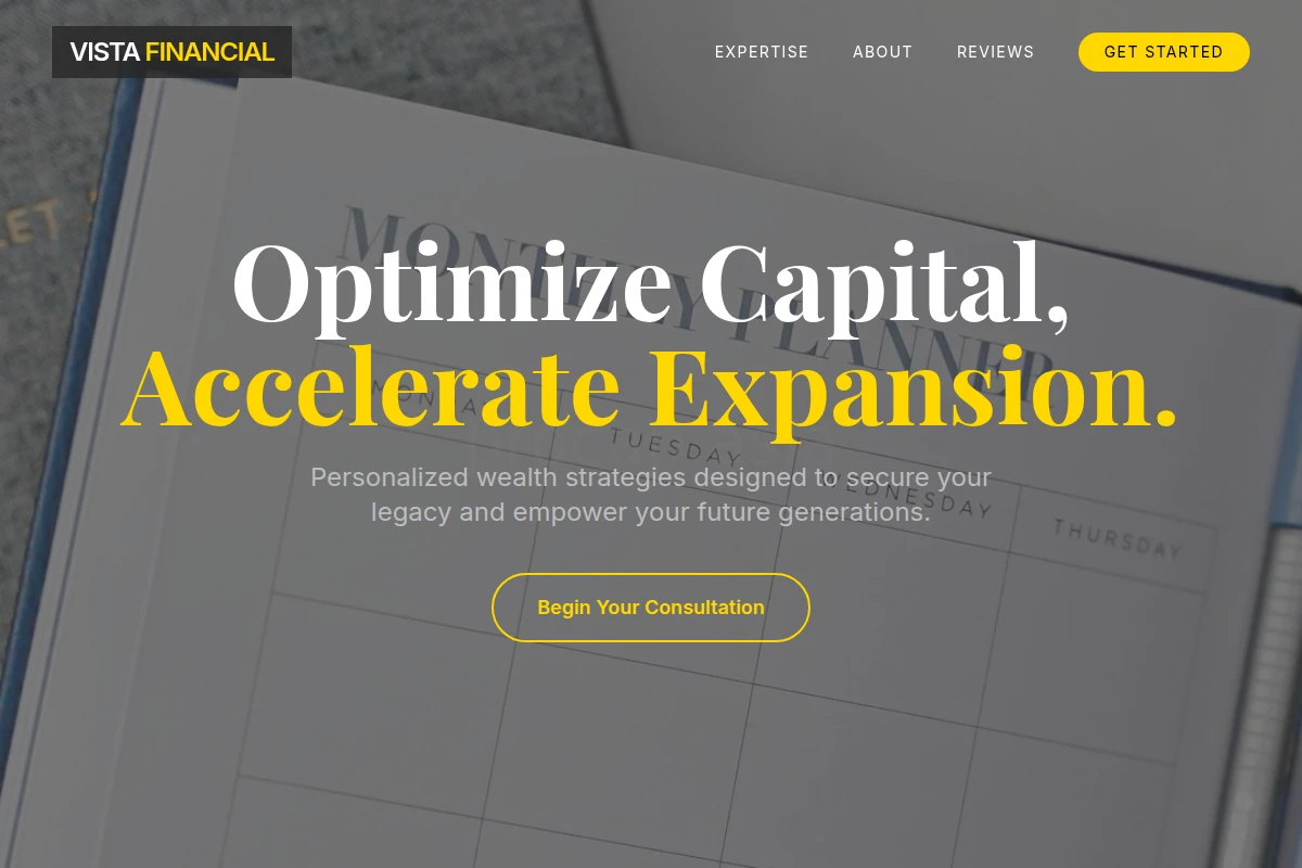 Vista Financial Planner
